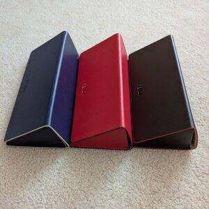 NEW Fendi 3 Hardshell Sunglasses Cases with Magnetic Closure